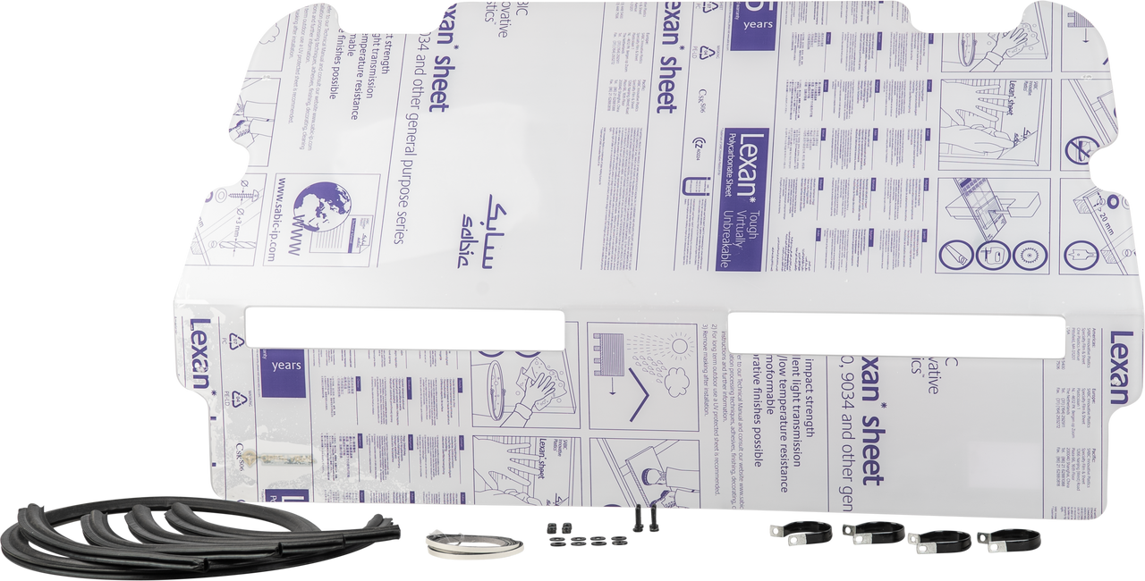 OPEN TRAIL REAR WINDSHIELD