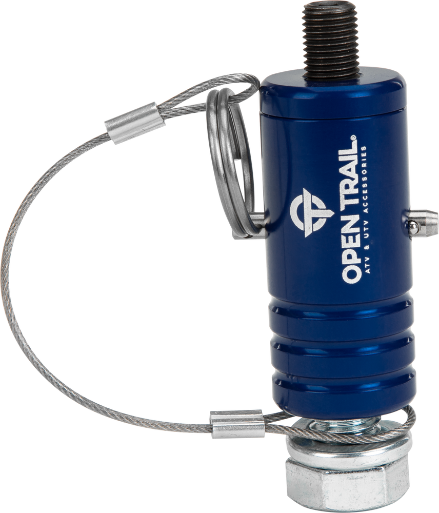 OPEN TRAIL QUICK-RELEASE WHIP MOUNT BLUE OT-WHIP-BL
