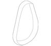 Mazda OEM Thermostat Unit Gasket Mazda OEM Thermostat Unit Gasket