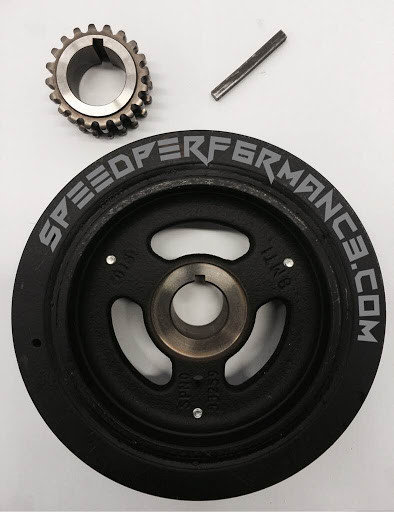 SP63 Keyed Crank Pulley & Gears for Ford Ecoboost Focus RS/ST