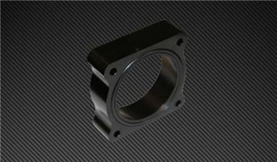 Torque Solution Throttle Body Spacer 2013+ Ford Focus ST - Black Torque Solution Throttle Body Spacer 2013+ Ford Focus ST - Black