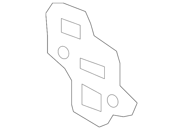 Mazda OEM EGR Gasket Mazda OEM EGR Gasket