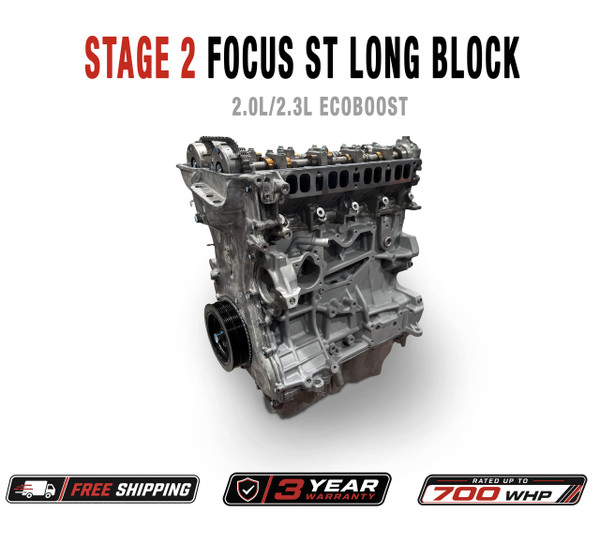 SP63 Stage 2 Long Block For Ford Focus ST | Ecoboost 2.0L Rated for 700+whp