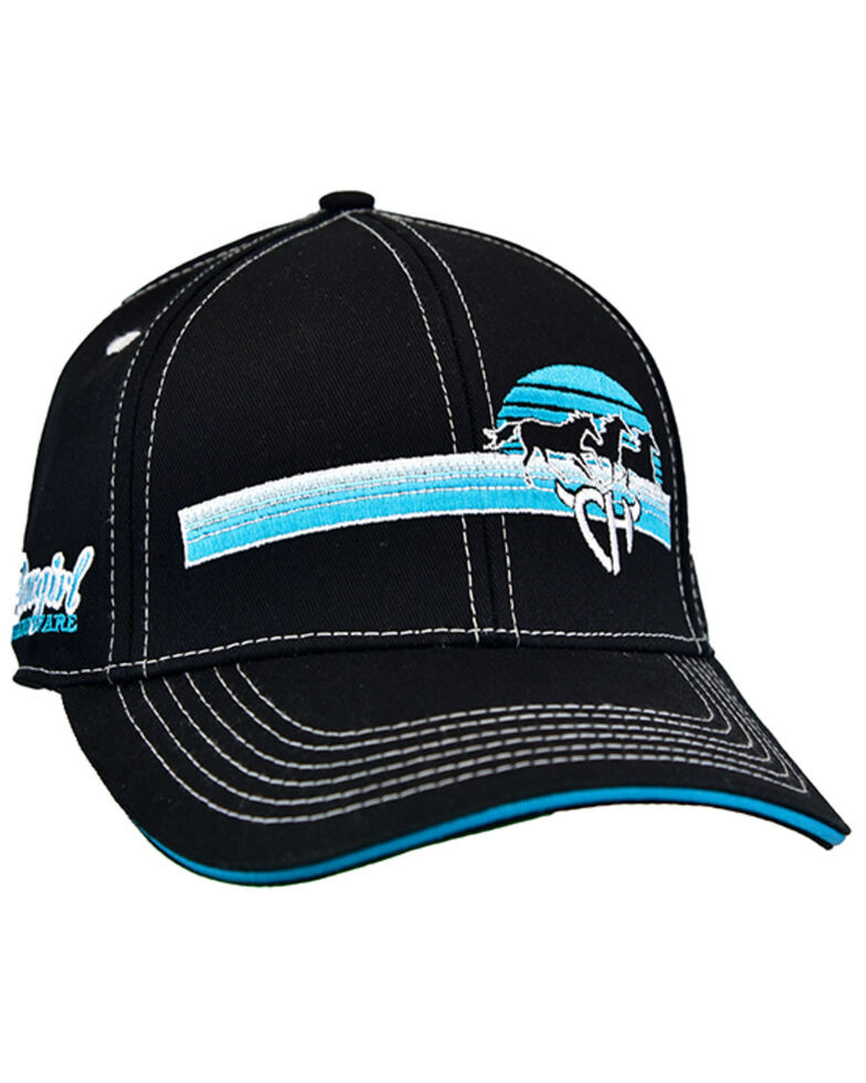 SUNSET HORSE LOGO BALL CAP 