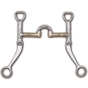 Myler Flat Shank with Cyprium Correctional Low Port MB 27LP