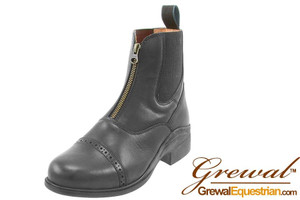 Grewal ADULT ZIP UP PADDOCK BOOTS (510101) Grewal ADULT ZIP UP PADDOCK BOOTS (510101)