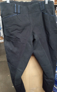Trainer's Choice "Contender" Synthetic Full Seat Breeches Black (F395-05-0704) Trainer's Choice "Contender" Synthetic Full Seat Breeches Black (F395-05-0704)