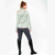 DUBLIN TAYLAH 1/2 ZIP THERMAL RIB KNIT HOODY- GREY DUBLIN TAYLAH 1/2 ZIP THERMAL RIB KNIT HOODY- GREY