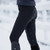 Horze Womens Grand Prix Thermo Softshell Full Seat Breeches - Black
