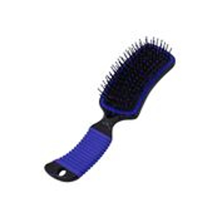 Horse Pony Mane+Tail Comb Dog Grooming Body Brush Blue Or Purple 
