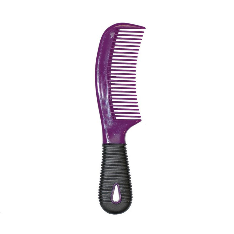 Plastic Mane and Tail Comb w/Rubber Handle by Epic Animal (4553COMB)