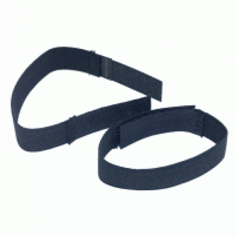 PNC Black Elastic Cuff Straps