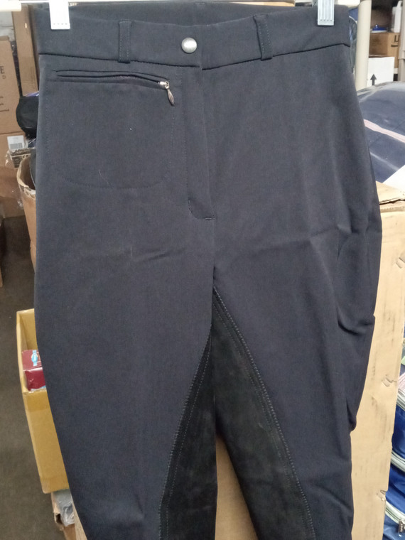 Trainer's Choice "Trainer" Low Rise Breeches- Black (F214-10-07)