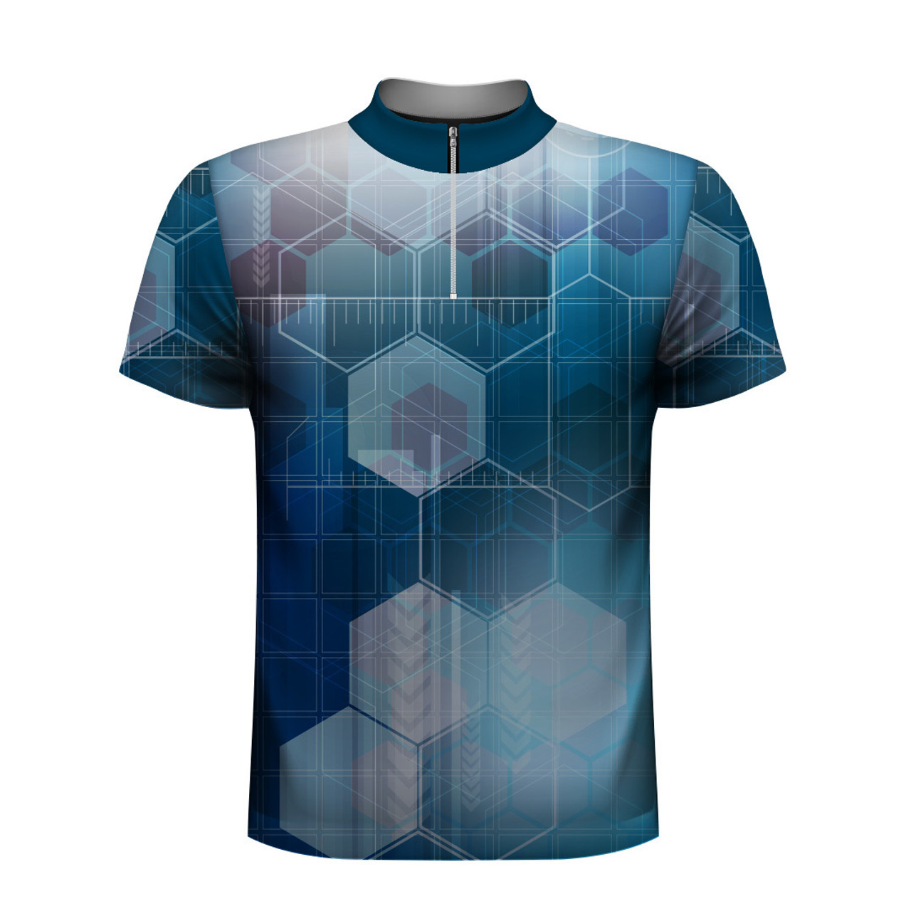 Ebonite Red/Blue Dye-Sublimated Shirt