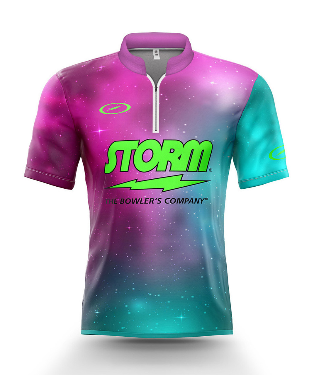 Storm Bowling Jersey Pastel Violet Purple & Gold Marble Pattern Bowling  Shirt