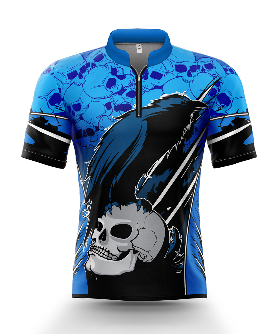 Custom Team Bowling Jersey - Crown