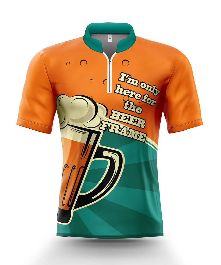 Beer Frame Bowling Jersey
