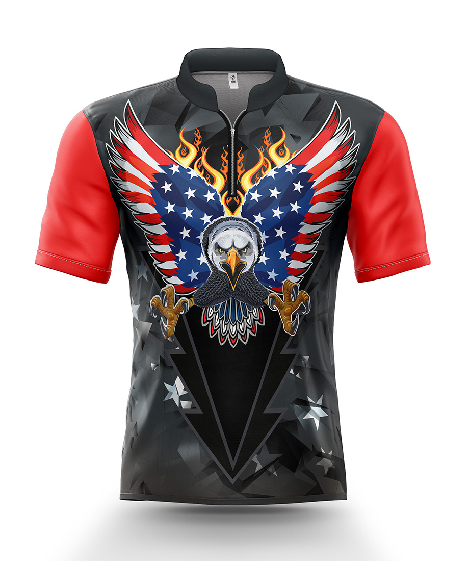 Independence Day Eagle 4th 2019 July Bowling Jersey