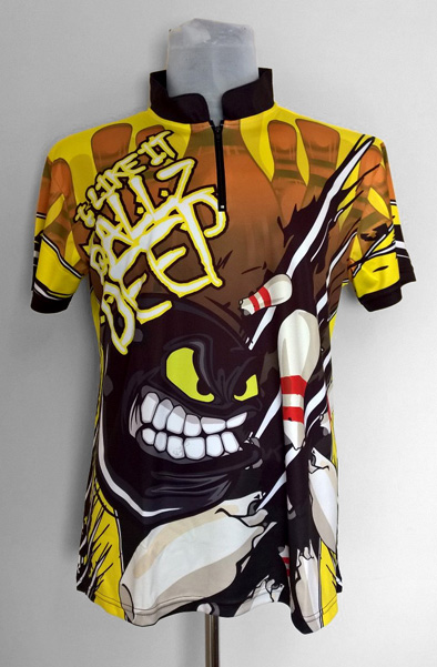 sublimated bowling jerseys