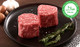 Pictured are 2 uncooked Linz Heritage Angus Halal Tenderloin Filets USDA Prime