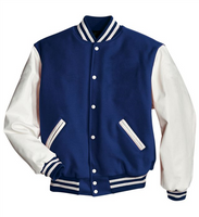 East Leather Sleeve Jacket