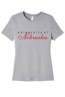 WNS NEBRASKA SCRIPT TEE WNS NEBRASKA SCRIPT TEE