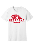 NEBRASKA FOOTBALL TEE 25N8B3001 NEBRASKA FOOTBALL TEE 25N8B3001