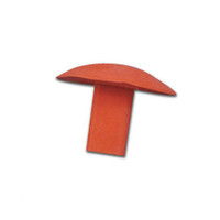 RUBBER GROUND ANCHOR PLUG, ORANGE RUBBER GROUND ANCHOR PLUG, ORANGE