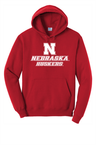 NEBR N NEBRASKA HUSKERS HOOD