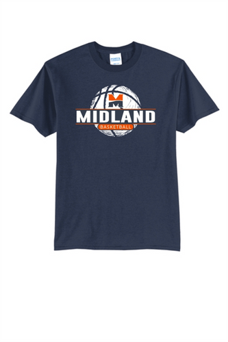 MN MIDLAND BASKETBALL TEE