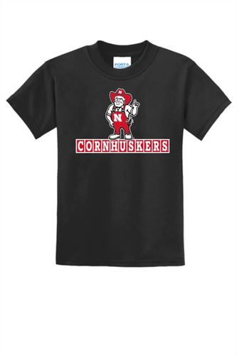 YTH HERBIE CORNHUSKERS TEE
