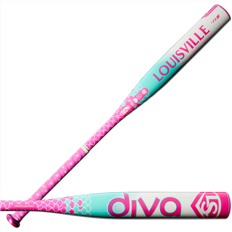 Louisville Slugger Diva (-11.5) Youth Fastpitch Softball Bat