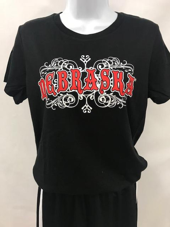 Women's Nebraska Swirls Tee 20N26DM104L