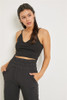 Ribbed V-Neck Cami Top (Front)