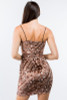 Bandana Floral Velvet Dress (Back)