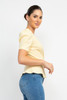 Peplum Wrap Top - Side