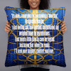 ppREp Blue Day M Hug & Throw Pillow (Back) ppREp Blue Day M Hug & Throw Pillow (Back)
