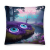ppREp Melody Eyes Sing With Me Cuddle & Hug Pillow, 22" x 22" (Front)