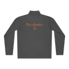 Trendsetter X Unisex Quarter Zip Pullover, Iron Grey, (Back)