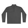 Trendsetter X Unisex Quarter Zip Pullover, Iron Grey (Front)