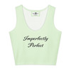 NICE Pastel Green #4928 Crop Top (Front)