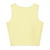 NICE Pastel Yellow Crop Top (Back)