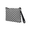 Checkers Black Crossbody Bag (Back)