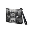 Bikes & Jeans Black Crossbody Bag (Back)