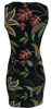 Florals #3878 Body Dress (Back)