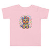 Companions #3811 SS Toddlers 4T-5T Tee Pink (Front)
