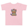 Companions #3820 SS Toddlers 2T-3T Tee Pink (Front)