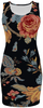 Florals #3932 Body Dress (Front)