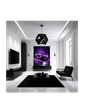 Inseparable Purple #3405 18x24 Poster (Poster enlarged for better visual experience)