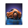 Inseparable Mini Orange #3476 11x14 Canvas